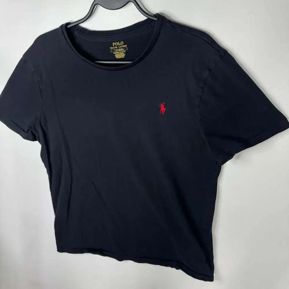 Polo Ralph Lauren Custom Slim Fit Short Sleeve Large T-Shirt, Black